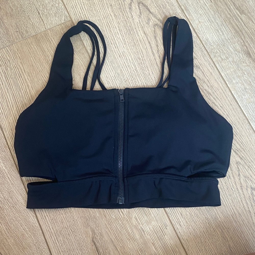 BuffBunny Black Sports Bra